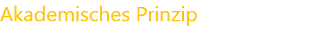 Akademisches Prinzip